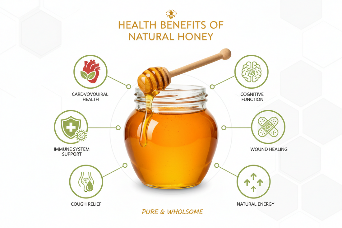 Top 10 Health Benefits of Honey You Should Know (2026 Guide) - KODAND® | Pure. Natural. Ethical. All Rights Reserved.