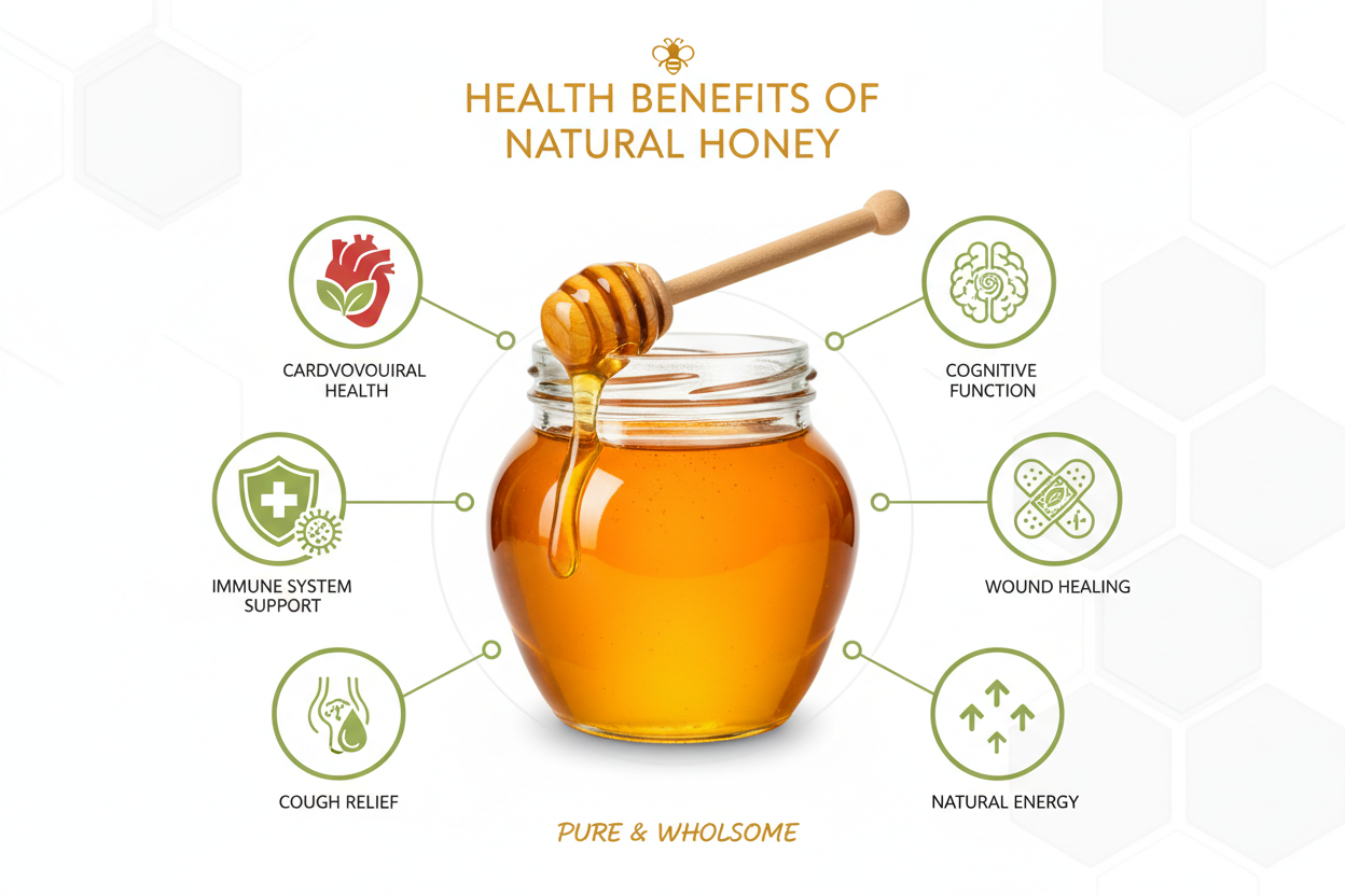 Top 10 Health Benefits of Honey You Should Know (2026 Guide) - KODAND® | Pure. Natural. Ethical. All Rights Reserved.