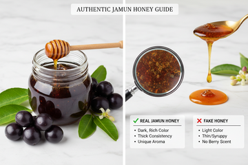 HOW TO IDENTIFY PURE JAMUN HONEY (FAKE VS REAL GUIDE 2026) - KODAND® | Pure. Natural. Ethical. All Rights Reserved.