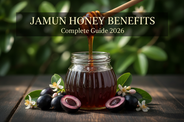 JAMUN HONEY BENEFITS (COMPLETE GUIDE 2026) - KODAND® | Pure. Natural. Ethical. All Rights Reserved.