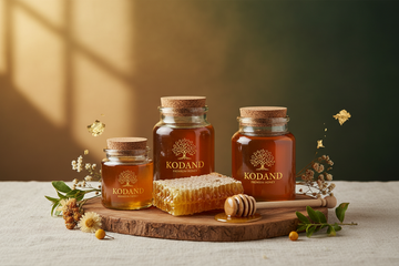 Buy Ajwain Honey Online in India (100% Pure & Natural) - KODAND® | Pure. Natural. Ethical. All Rights Reserved.