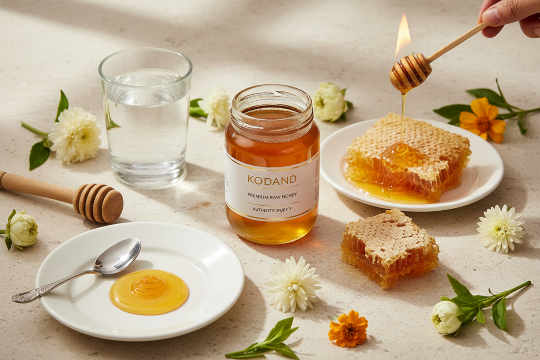 HOW TO IDENTIFY PURE RAW HONEY (COMPLETE 2026 TEST GUIDE) - KODAND® | Pure. Natural. Ethical. All Rights Reserved.