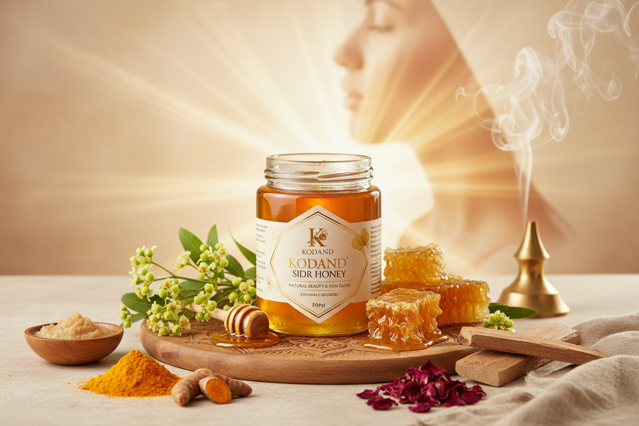 Sidr Honey for Skin Glow & Natural Beauty (Proven Ayurvedic Remedy)