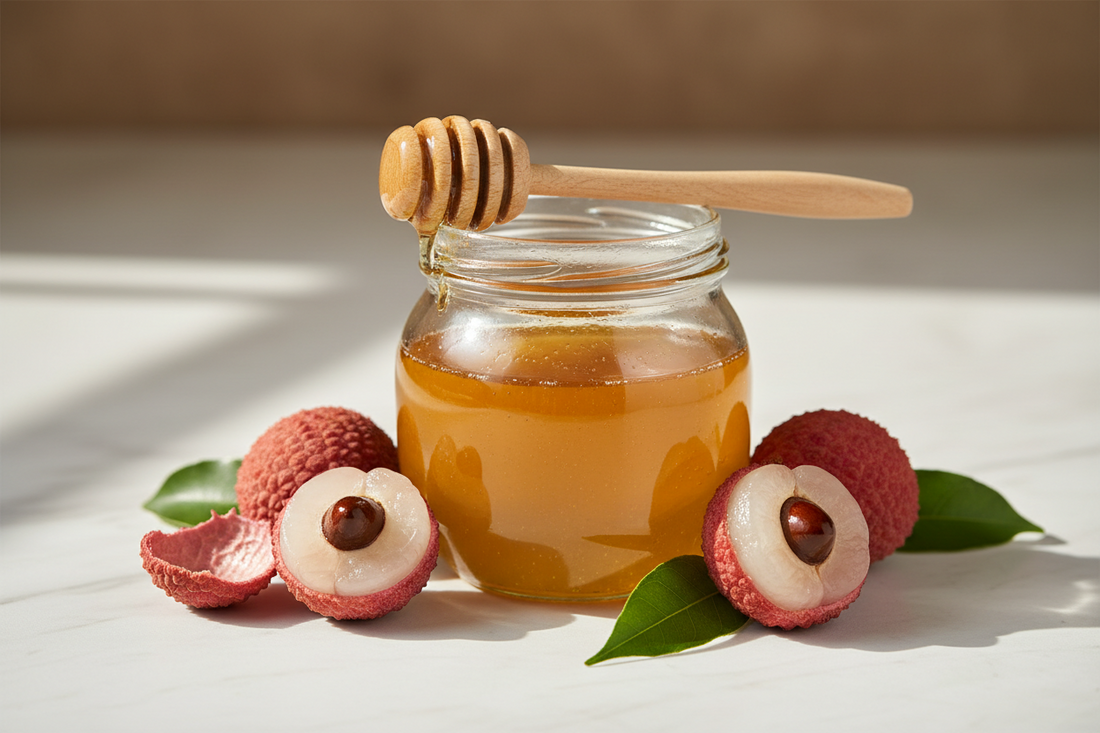 Litchi Honey Benefits, Uses & Price in India (2026 Guide) - KODAND® | Pure. Natural. Ethical. All Rights Reserved.