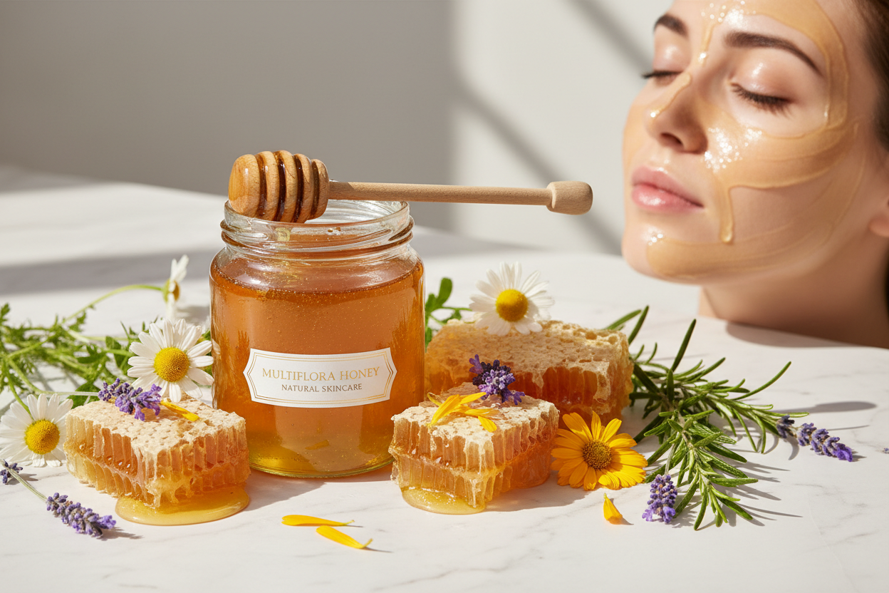 Multiflora Honey for Skin & Face: Natural Glow & Skincare Guide