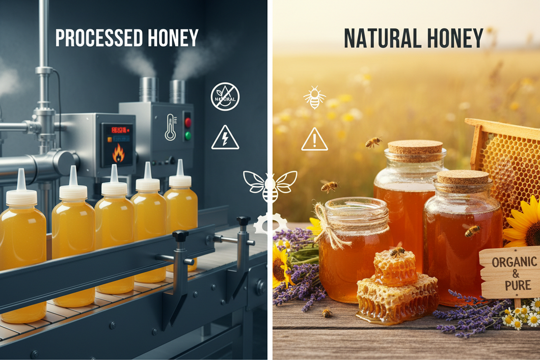 PROCESSED HONEY RISKS & SIDE EFFECTS (2026 GUIDE) - KODAND® | Pure. Natural. Ethical. All Rights Reserved.