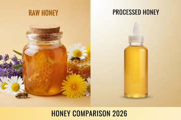 RAW HONEY VS PROCESSED HONEY (FINAL VERDICT 2026) - KODAND® | Pure. Natural. Ethical. All Rights Reserved.