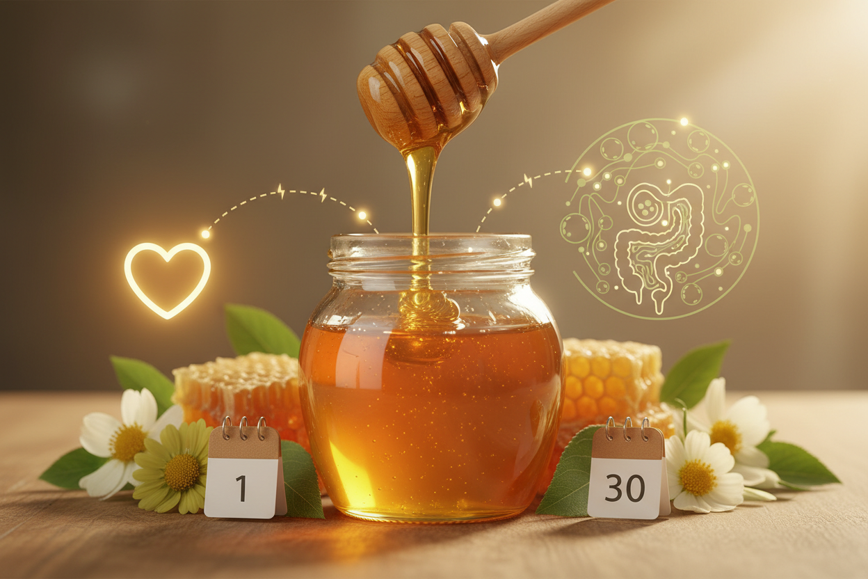 🍯 What Happens If You Eat Honey Daily for 30 Days? (Real Results Guide 2026)