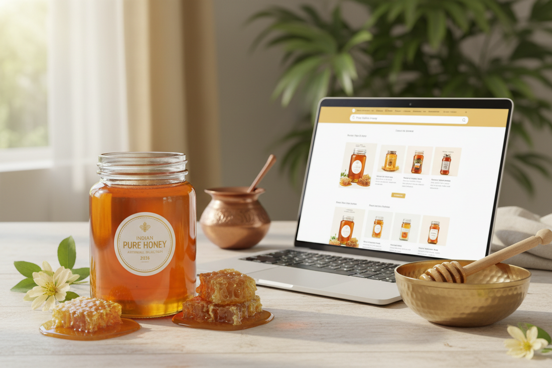 Where to Buy Pure Honey Online in India (2026 Guide) - KODAND® | Pure. Natural. Ethical. All Rights Reserved.