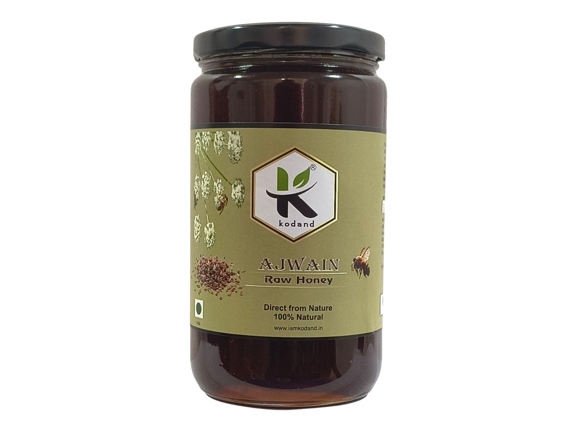 Ajwain Honey – 100% Pure Natural Raw Honey for Digestion & Immunity
