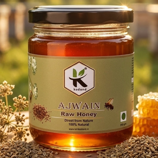 Ajwain Honey – 100% Pure Natural Raw Honey for Digestion & Immunity