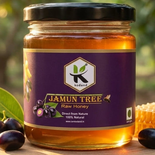 Jamun Honey – 100% Pure Raw Honey for Sugar Control & Immunity