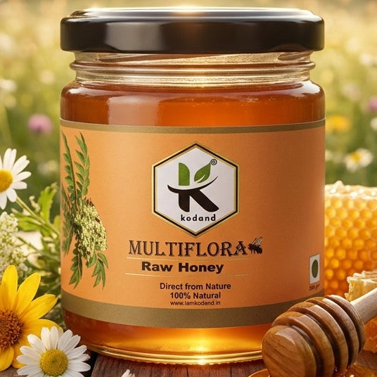 Multiflora Honey – 100% Pure Raw Natural Honey for Daily Health