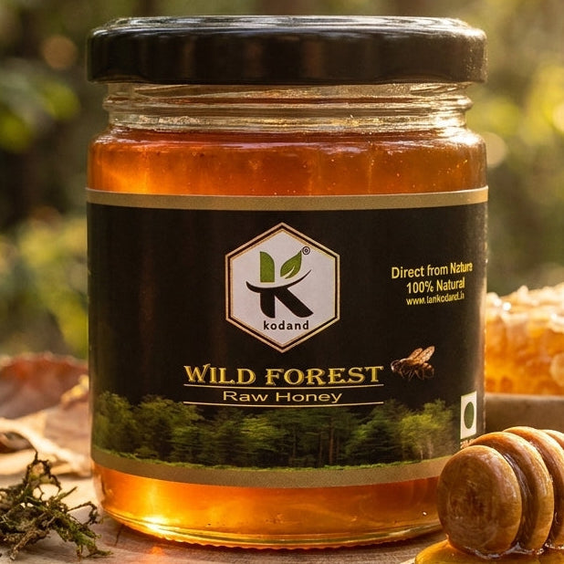 Wild Forest Honey – 100% Pure Raw Natural Forest Honey