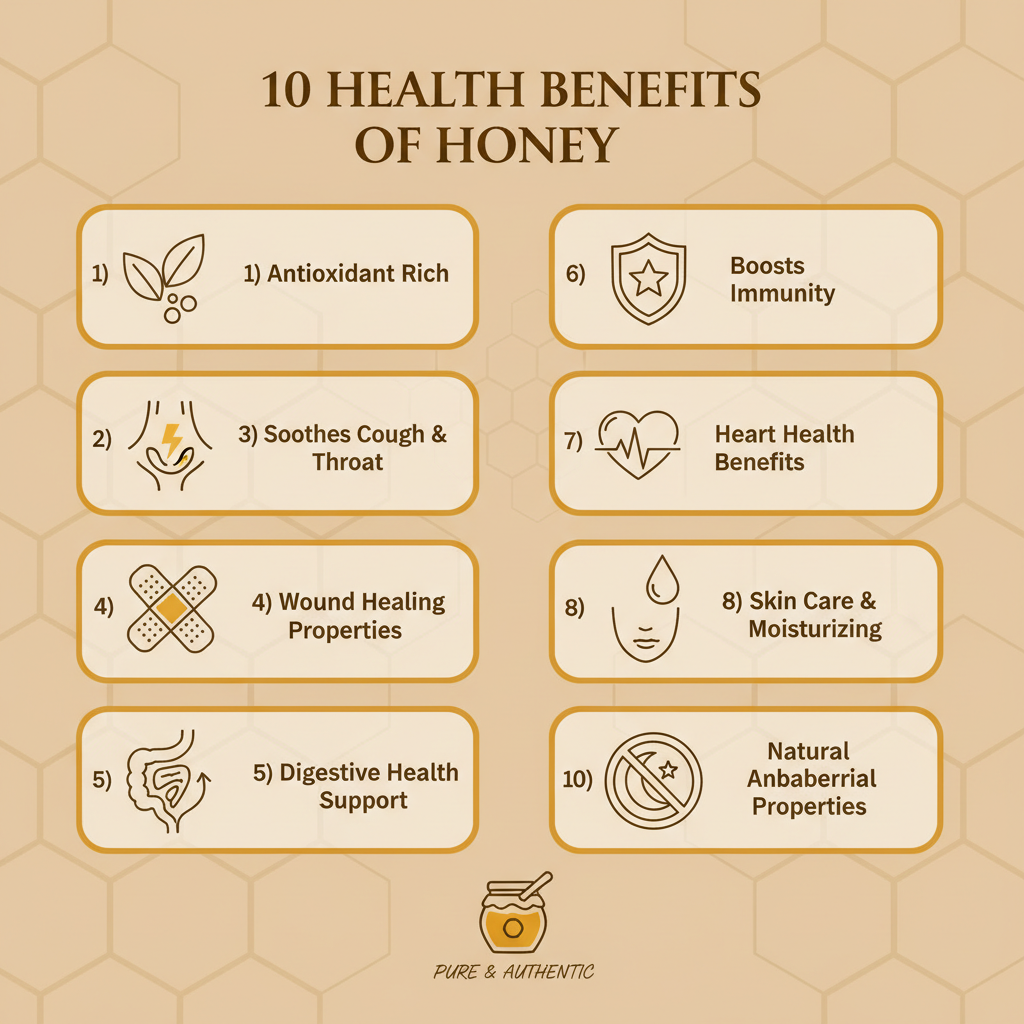 10 Health Benefits of Honey by Kodand JIND