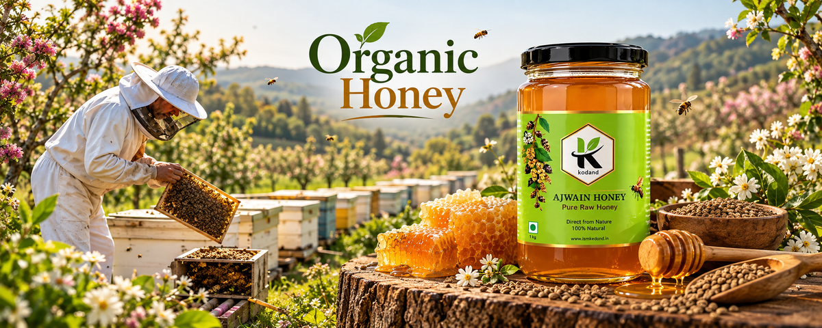 Pure Raw Ajwain Honey 1 kg – Elevate Your Health and Taste