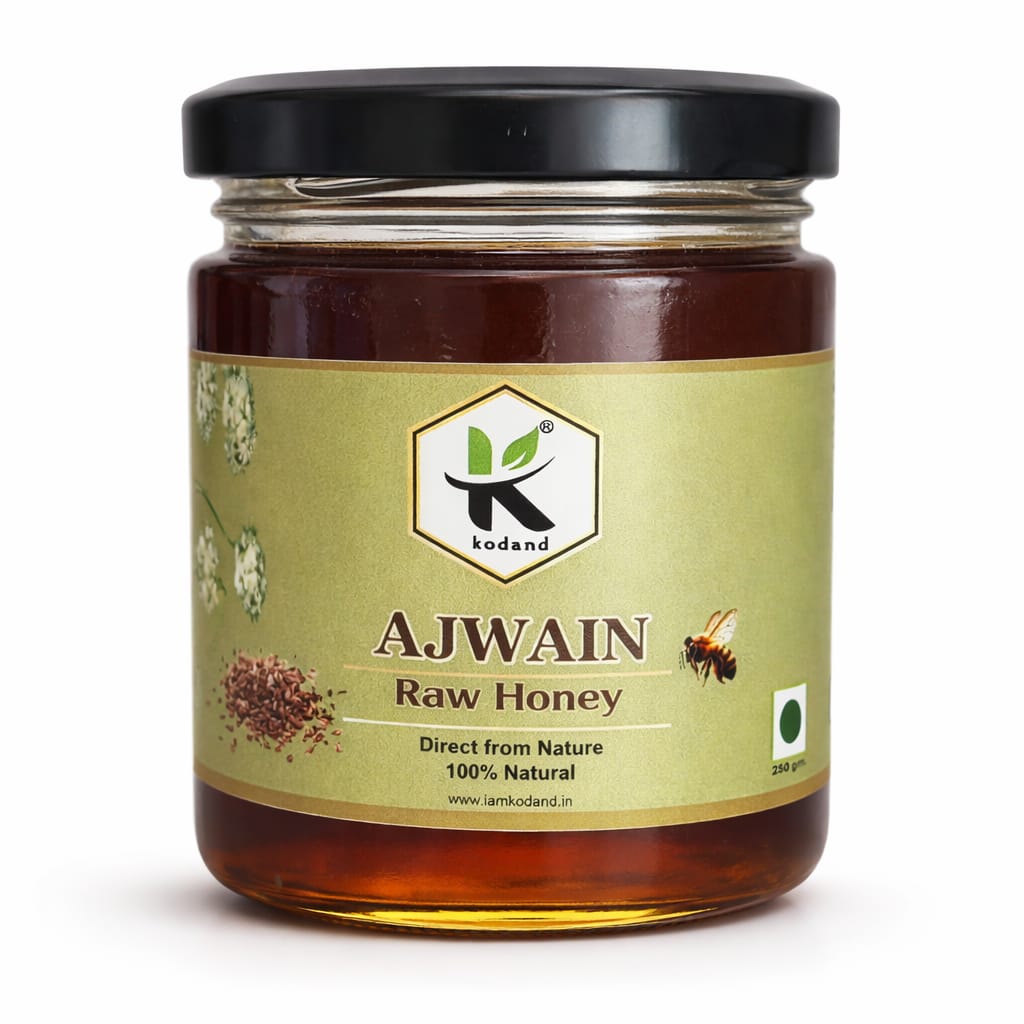 Ajwain Honey – 250g | 100% Pure Natural Raw Honey
