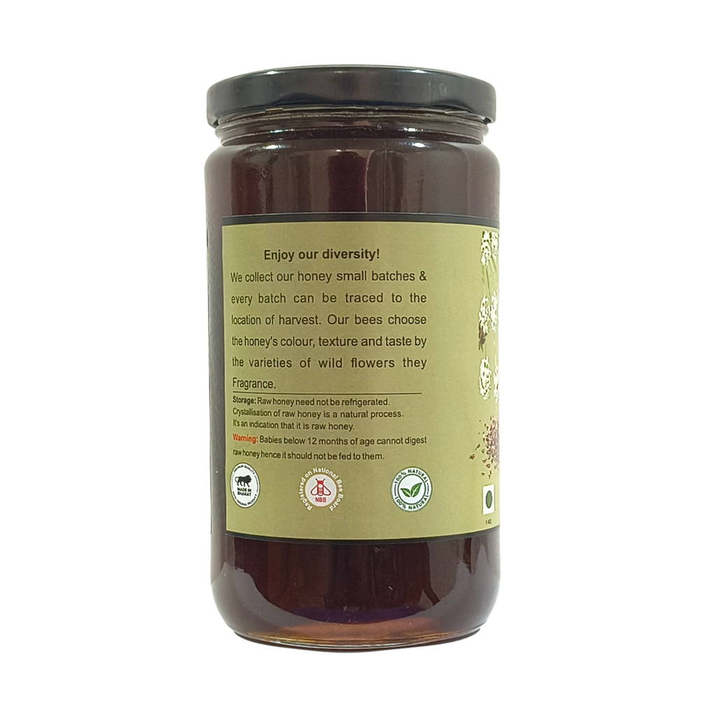 Buy Ajwain Honey 1 Kg online pure unprocessed herbal honey India