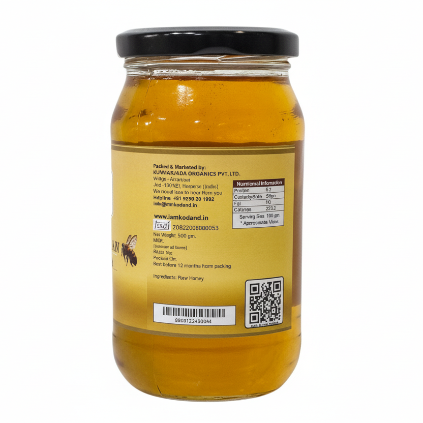 Buy Rajasthan Acacia Honey 500g online mild taste pure unprocessed honey India