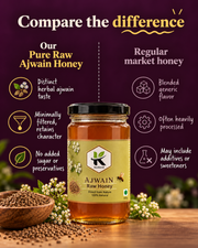 Pure Raw Ajwain Honey 1 kg – Elevate Your Health and Taste