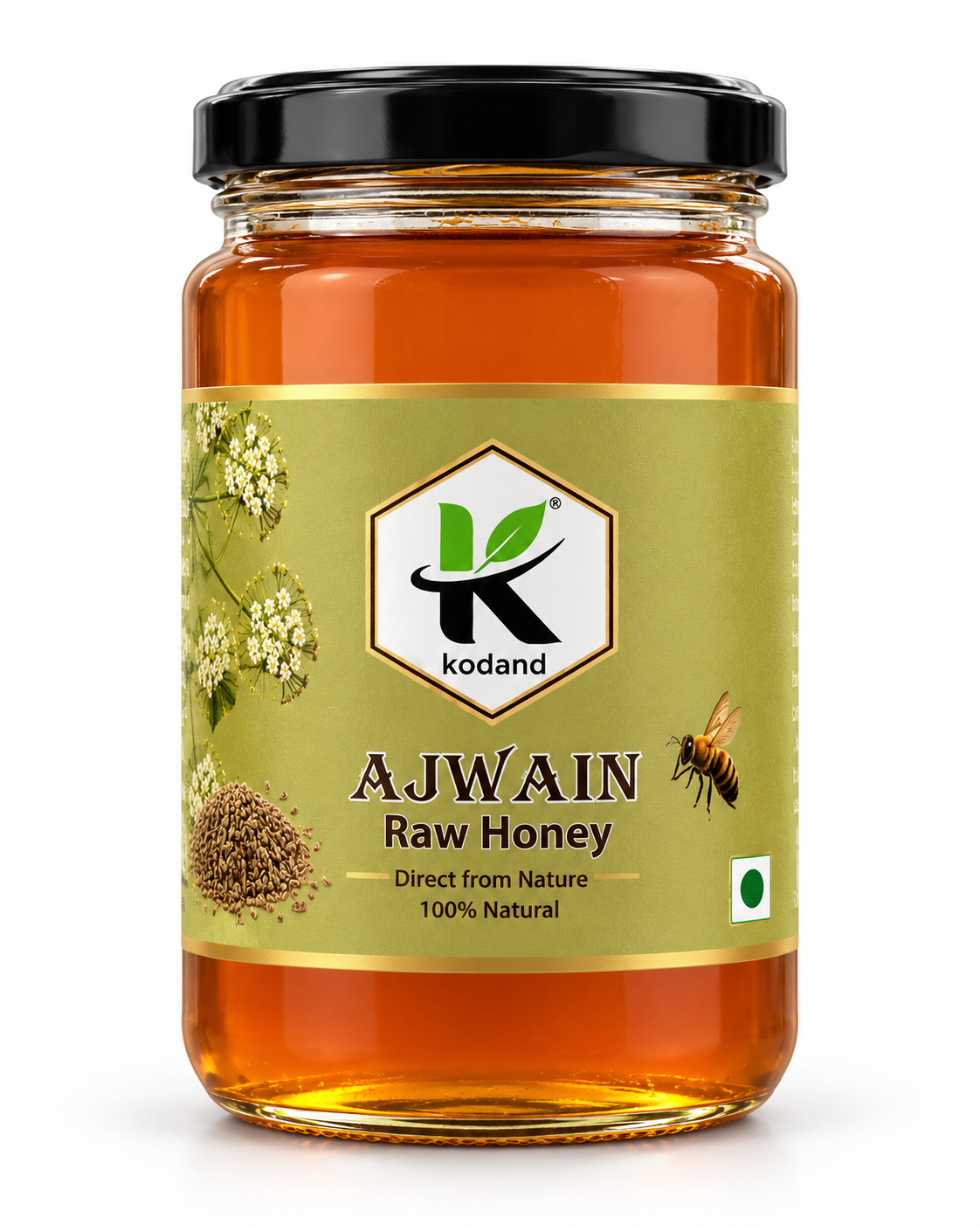 Pure Raw Ajwain Honey 1 kg – Elevate Your Health and Taste
