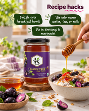 Pure Jamun Honey 1 kg | Premium Raw Indian Blackberry Honey for Wellness