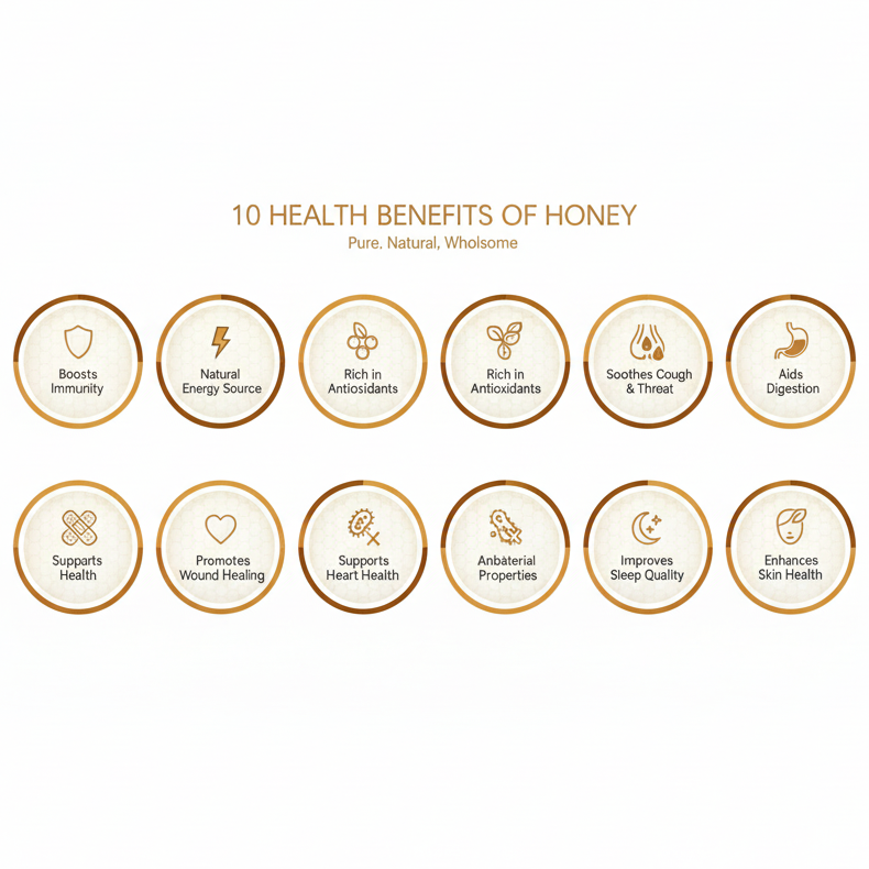 Health Benefits of Wild Forest Honey – Rich in Nutrients and Healing Properties