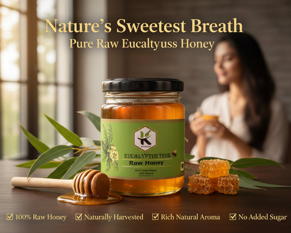 Herbal Eucalyptus Honey Bottle