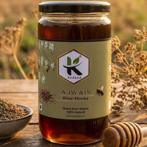 KODAND Ajwain Honey Jar