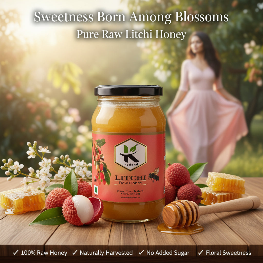 KODAND Premium Litchi Honey
