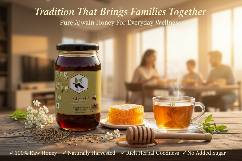 Natural Ajwain Honey Collection