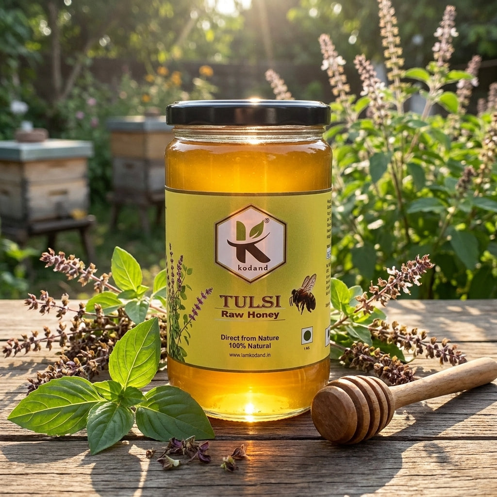Natural Tulsi Honey Product