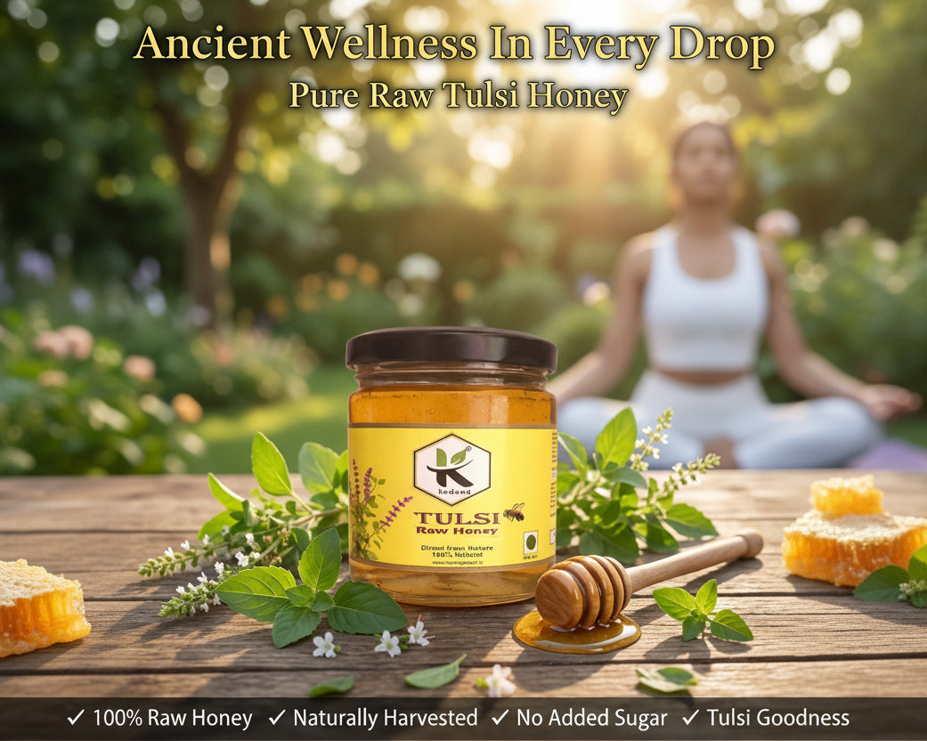 Natural Tulsi Nectar Honey