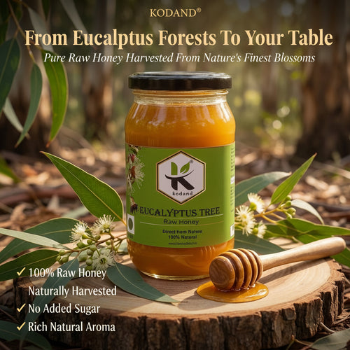 Organic Eucalyptus Honey Bottle
