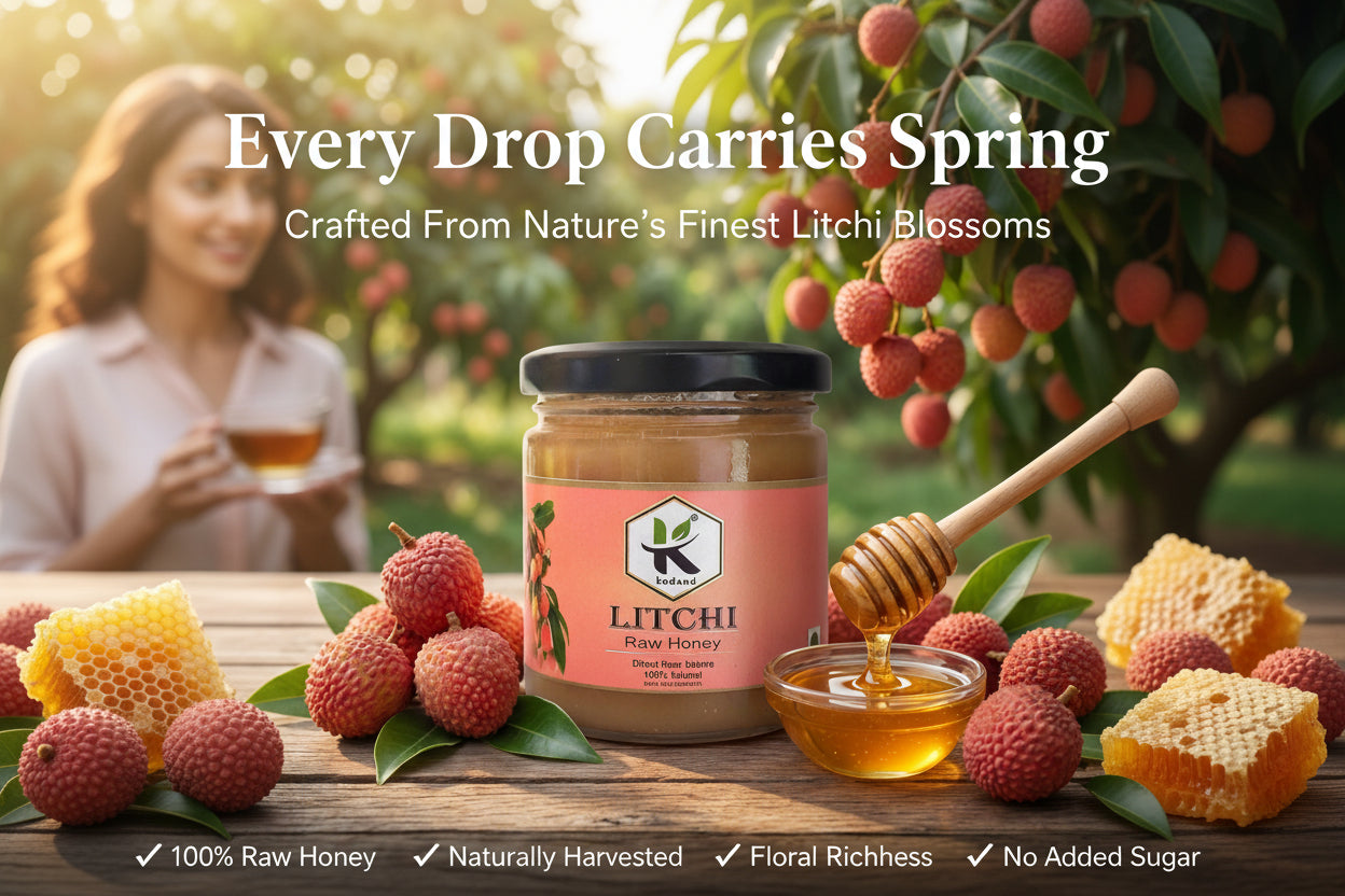 Premium Litchi Honey India