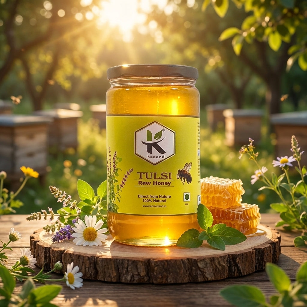 Premium Tulsi Honey Collection