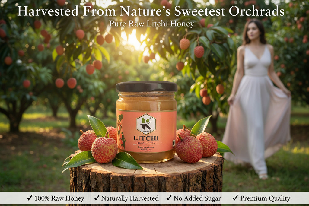 Pure Litchi Floral Honey Jar
