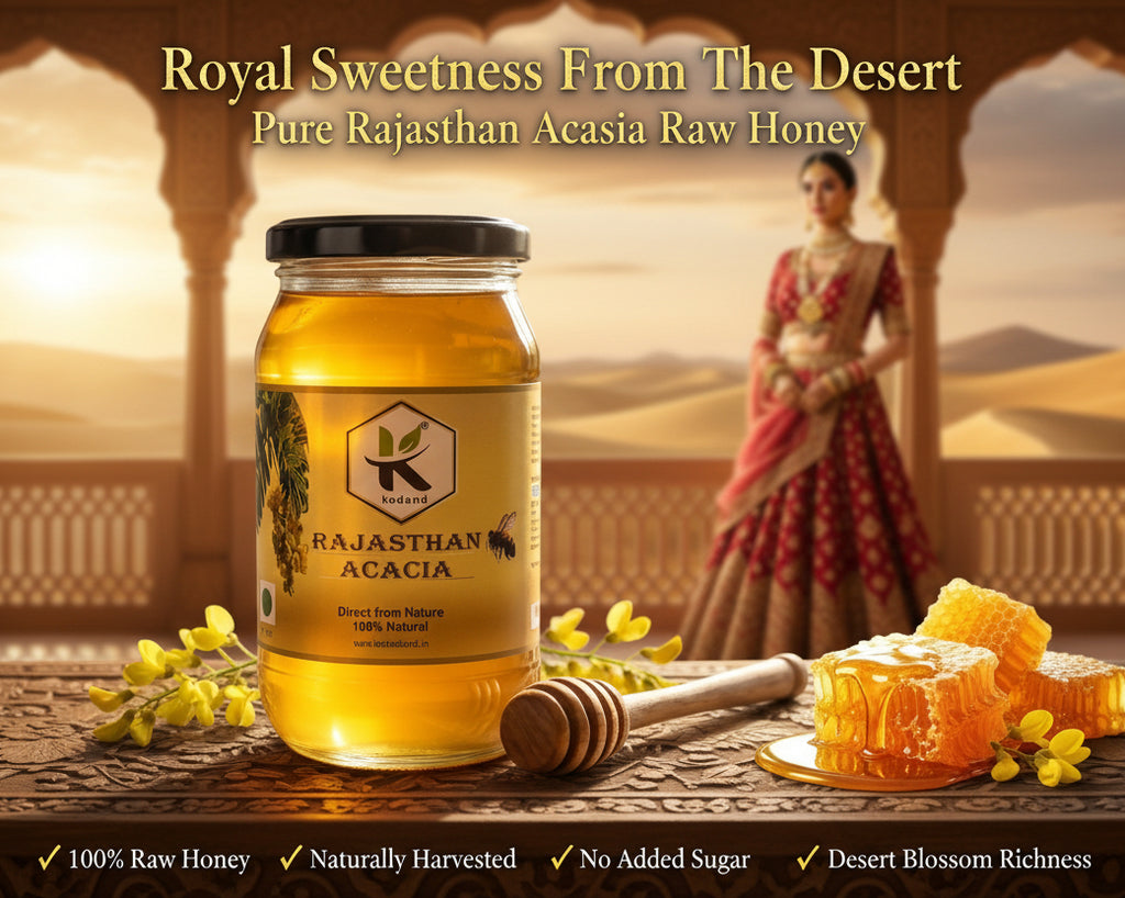 Pure Rajasthan Acacia Honey Jar