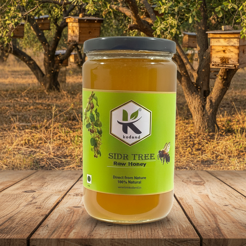 Sidr Tree Honey 1kg – 100% Pure Natural Raw Honey