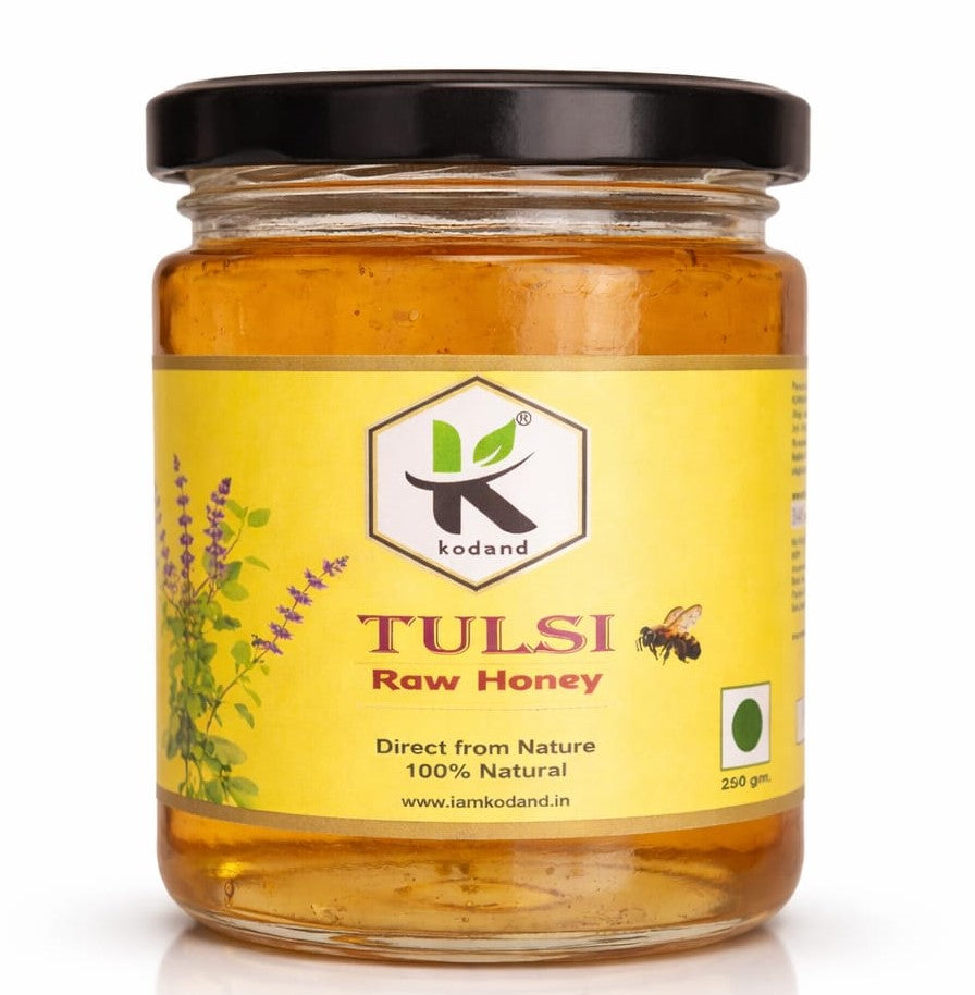 Tulsi Honey – 250g | 100% Pure Natural Raw Honey