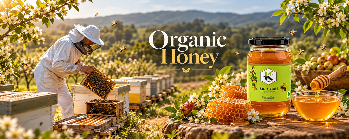 Pure & Premium Raw Sidr Honey 1 kg | Elevate Health & Flavor Naturally