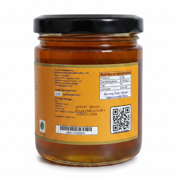 Multiflora Honey 250g | Natural Honey for Everyday Health | Kodand