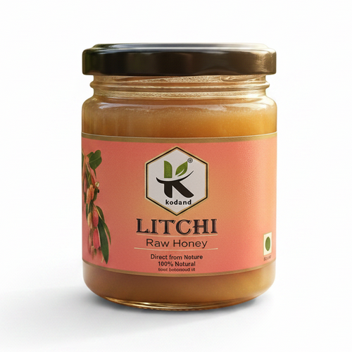 Litchi Honey 250g | Pure Raw Honey - KODAND® | Pure. Natural. Ethical. All Rights Reserved.