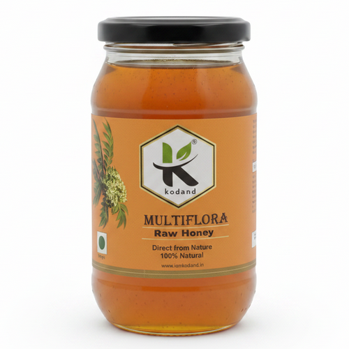 Multiflora Honey 500g | Pure Raw Wildflower Honey - KODAND® | Pure. Natural. Ethical. All Rights Reserved.