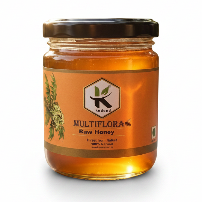Multiflora Honey 250g | Pure Raw Wildflower Honey - KODAND® | Pure. Natural. Ethical. All Rights Reserved.