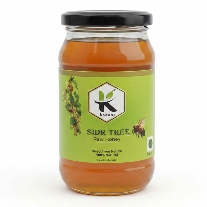 Sidr Honey 500g | Premium Raw Jujube Honey - KODAND® | Pure. Natural. Ethical. All Rights Reserved.